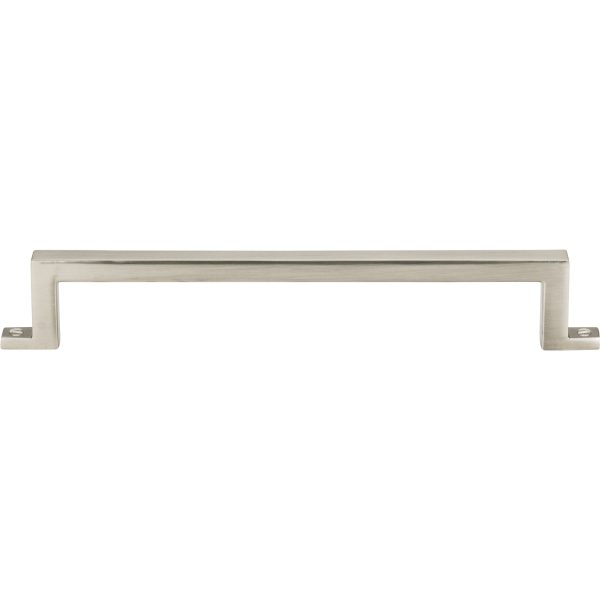 Campaign Bar Pull 6 5/16 Inch (c-c) Brushed Nickel