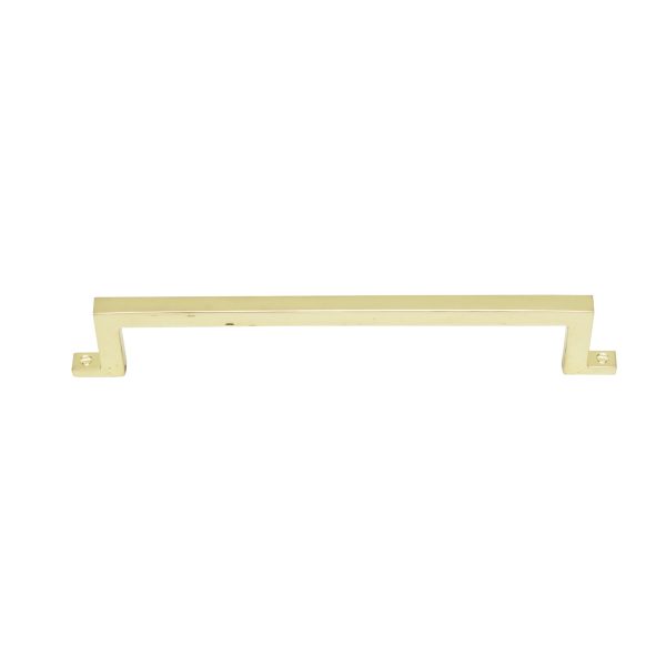 Campaign Bar Pull 6 5/16 Inch (c-c) Polished Brass - Image 4