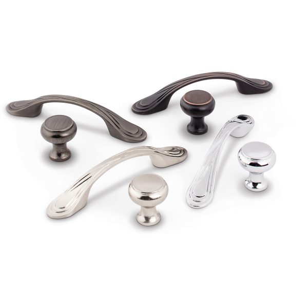 1-3/16" Diameter Satin Nickel Button Westbury Cabinet Knob - Image 4