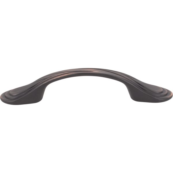 3" Center-to-Center Brushed Oil Rubbed Bronze Westbury Cabinet Pull - Image 3