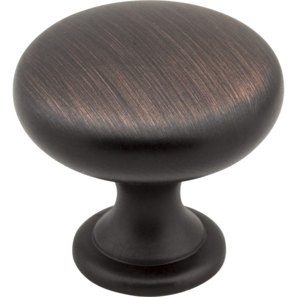1-3/16" Diameter Brushed Oil Rubbed Bronze Madison Cabinet Mushroom Knob