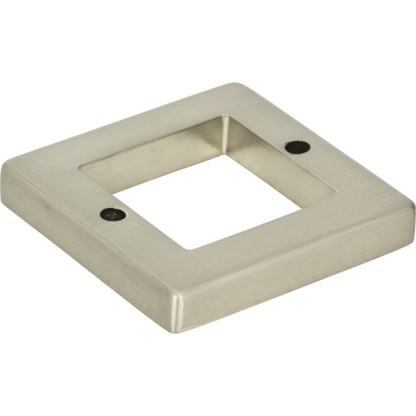 Tableau Square Base 1 7/16 Inch Brushed Nickel - Image 3
