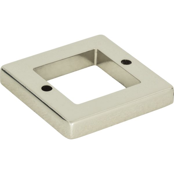 Tableau Square Base 1 7/16 Inch Polished Nickel - Image 3