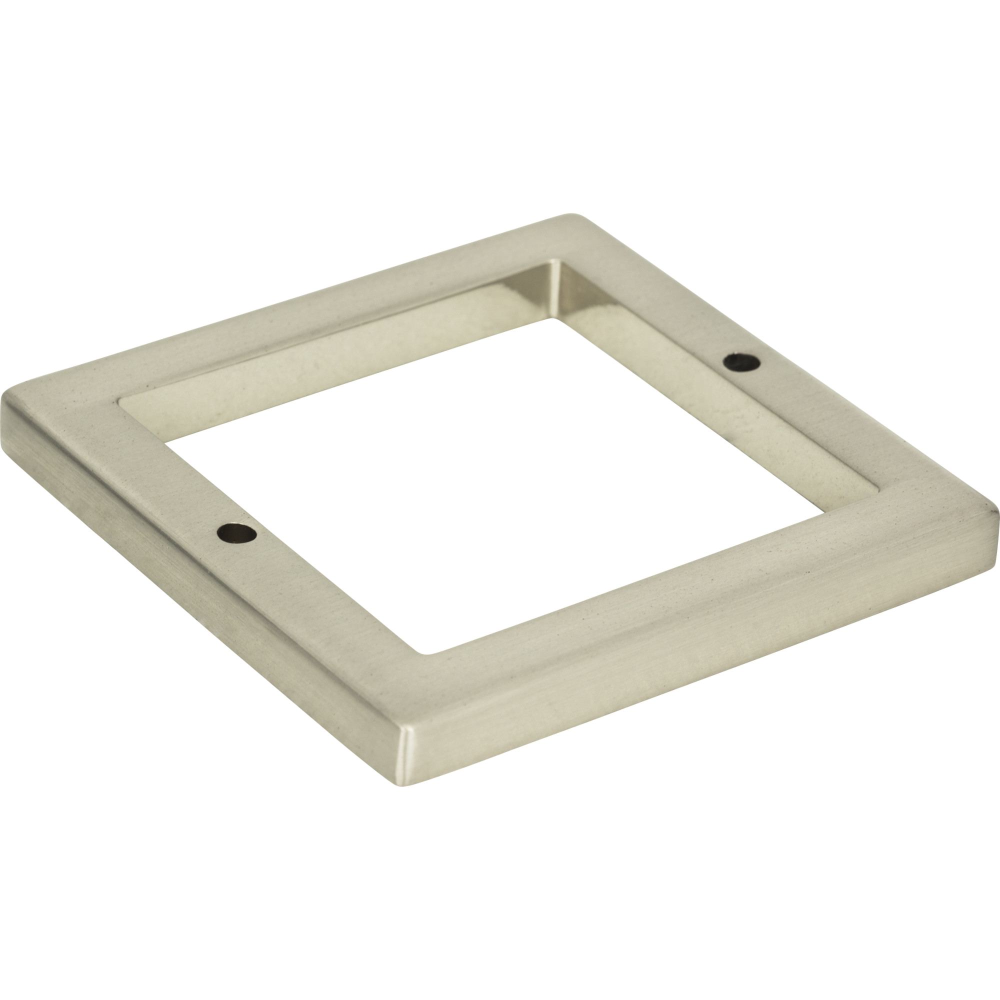 Tableau Square Base 2 1/2 Inch Brushed Nickel - Image 3