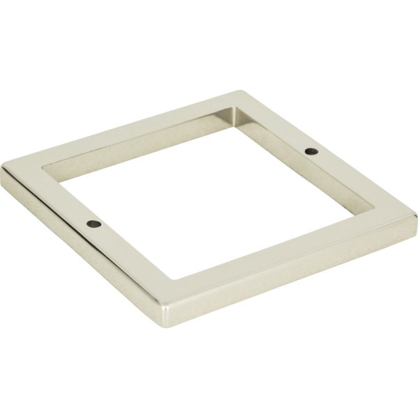 Tableau Square Base 3 Inch Polished Nickel - Image 3
