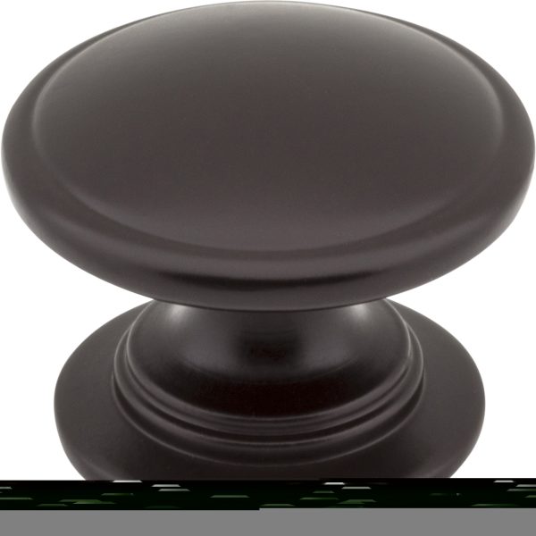 1-1/4" Diameter Dark Bronze Durham Cabinet Knob