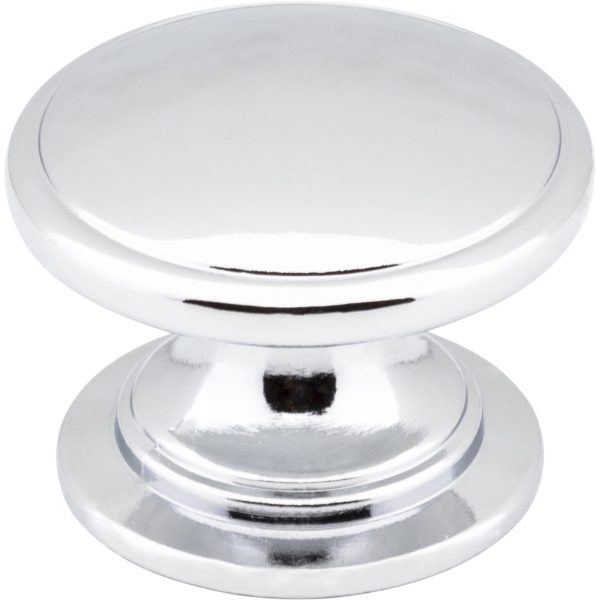 1-1/4" Diameter Polished Chrome Durham Cabinet Knob