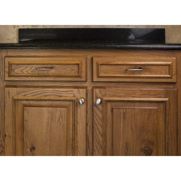 1-1/4" Diameter Satin Nickel Durham Cabinet Knob - Image 3