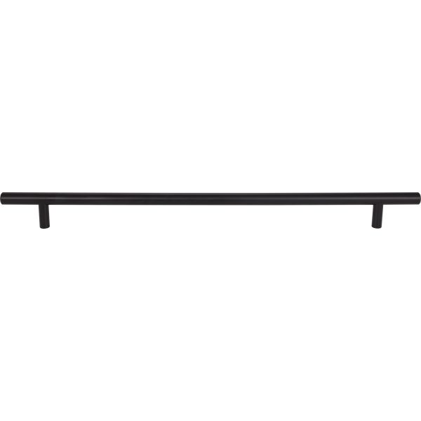 319 mm Center-to-Center Matte Black Naples Cabinet Bar Pull - Image 3