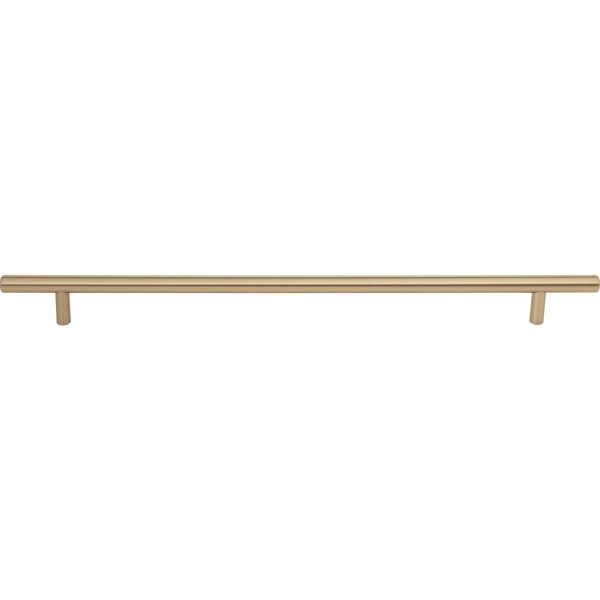 319 mm Center-to-Center Satin Bronze Naples Cabinet Bar Pull - Image 3
