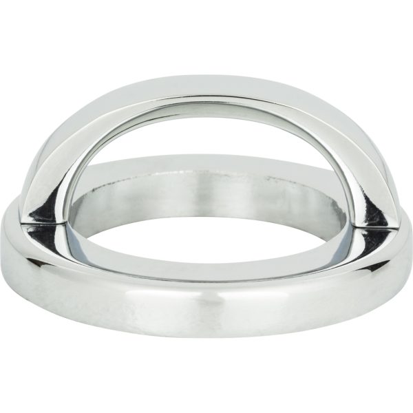 Tableau Round Base and Top 1 13/16 Inch (c-c) Polished Chrome