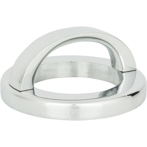 Tableau Round Base and Top 1 13/16 Inch (c-c) Polished Chrome - Image 3