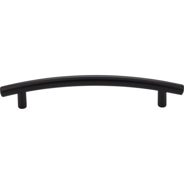 128 mm Center-to-Center Matte Black Arched Belfast Cabinet Pull - Image 3