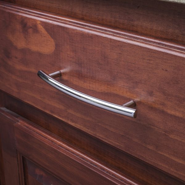 128 mm Center-to-Center Polished Chrome Arched Belfast Cabinet Pull - Image 4