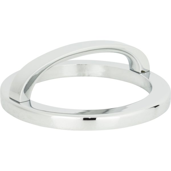 Tableau Round Base and Top 3 Inch (c-c) Polished Chrome - Image 3