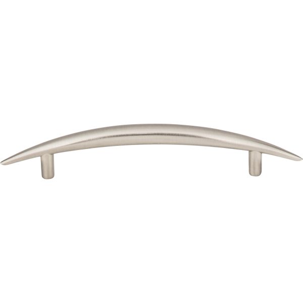128 mm Center-to-Center Satin Nickel Arched Verona Cabinet Pull - Image 3
