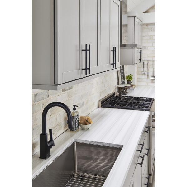 1-9/16" Overall Length Matte Black Naples Cabinet "T" Knob - Image 6