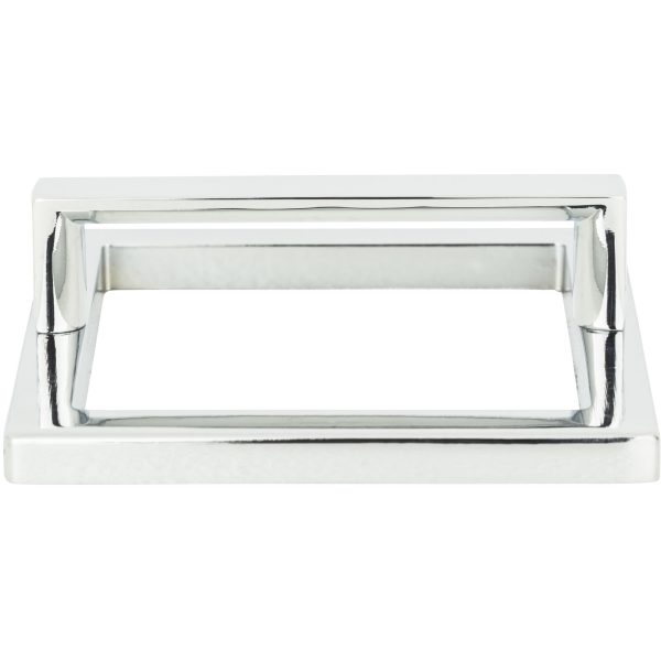 Tableau  Square Base and Top 3 Inch (c-c) Polished Chrome