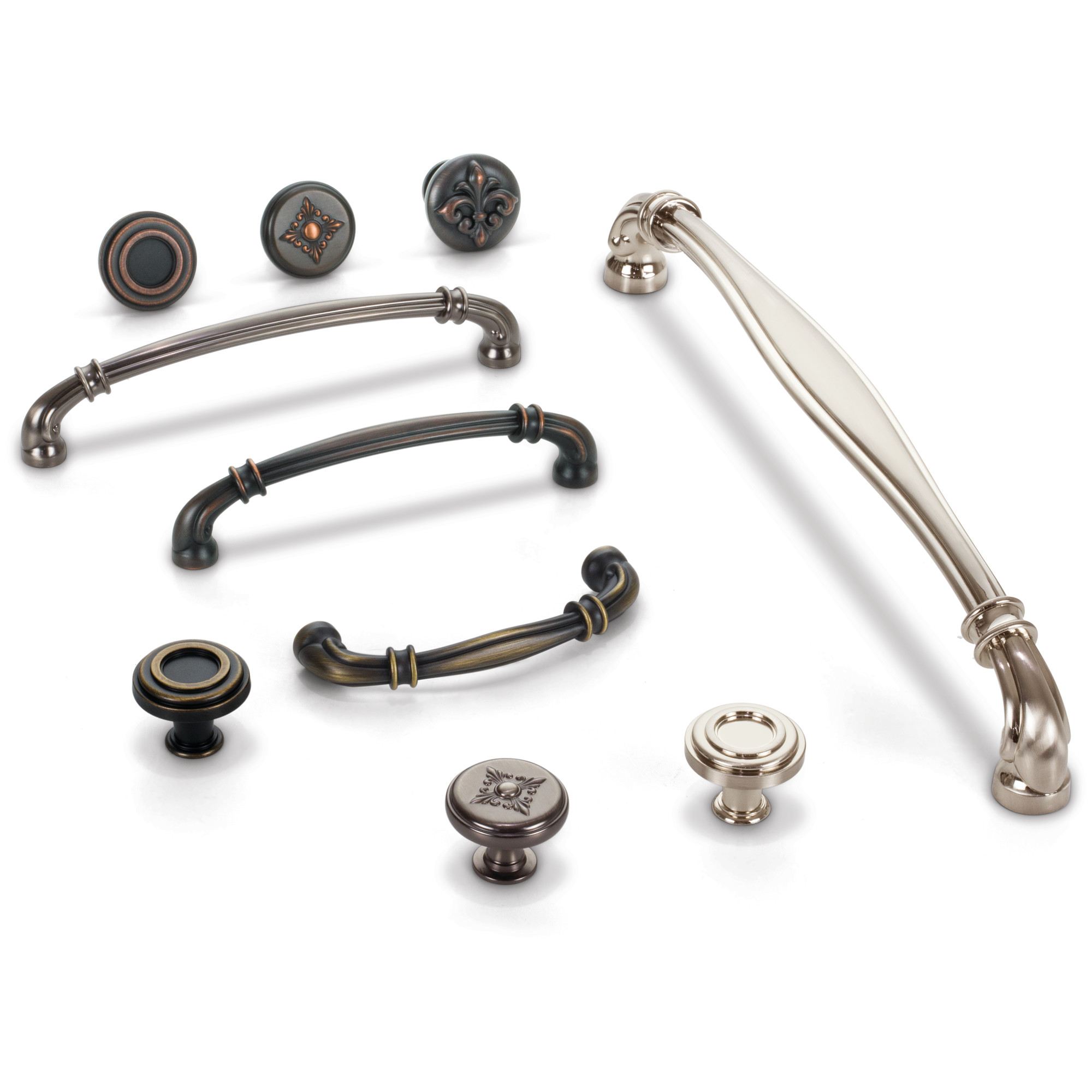 Lafayette Cabinet Knob (417) in Satin Nickel