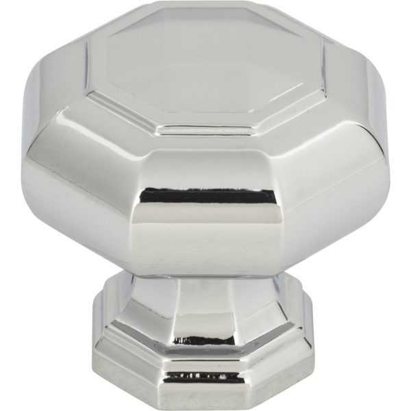 Elizabeth Knob 1 1/4 inch Polished Chrome