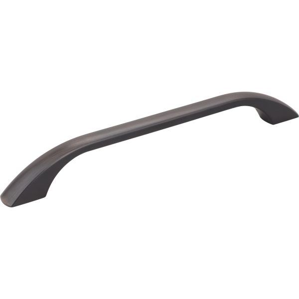 192 mm Center-to-Center Brushed Oil Rubbed Bronze Square Sonoma Cabinet Pull