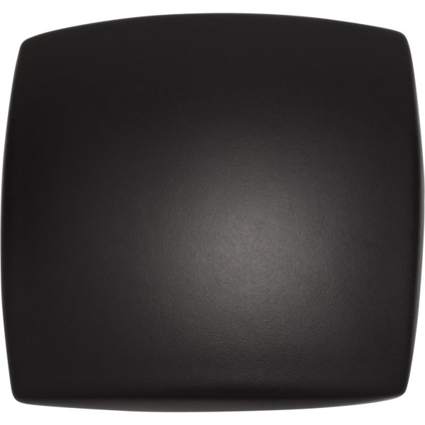 1-3/16" Overall Length Matte Black Square Sonoma Cabinet Knob - Image 4