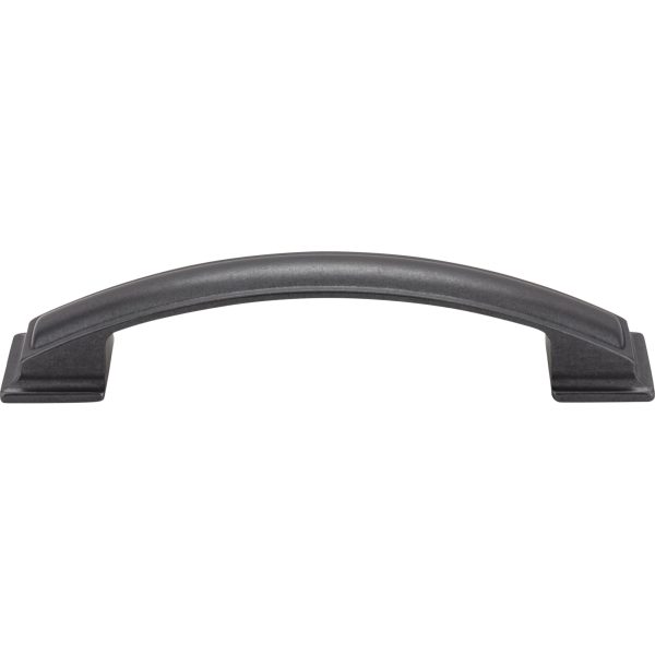 128 mm Center-to-Center Gun Metal Square Annadale Cabinet Pull - Image 3