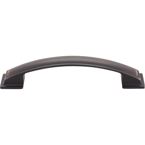 128 mm Center-to-Center Brushed Oil Rubbed Bronze Square Annadale Cabinet Pull - Image 3