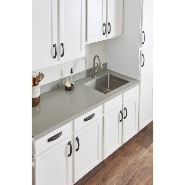 128 mm Center-to-Center Brushed Oil Rubbed Bronze Square Annadale Cabinet Pull - Image 5