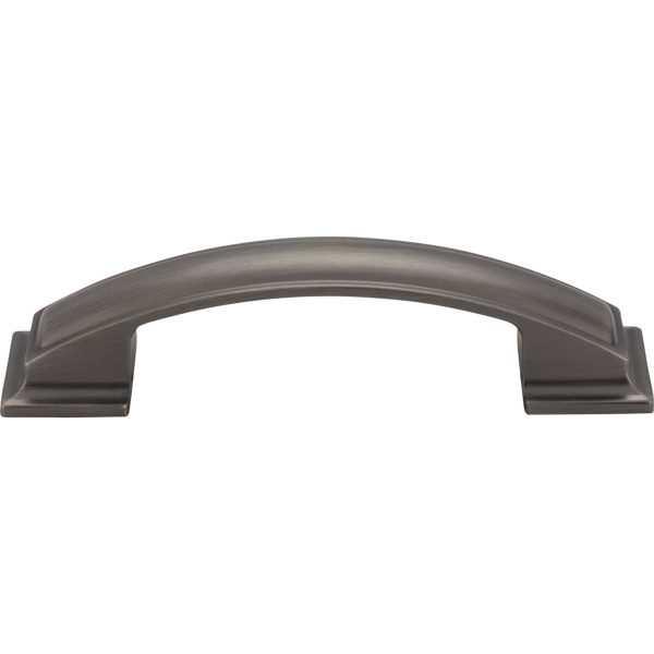 228 mm Center-to-Center Polished Nickel Square Anwick Cabinet Pull - Image 3
