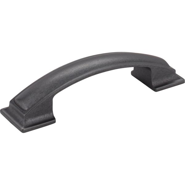 96 mm Center-to-Center Satin Nickel Square Annadale Cabinet Pull - Image 2