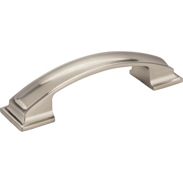 228 mm Center-to-Center Satin Nickel Square Anwick Cabinet Pull - Image 2