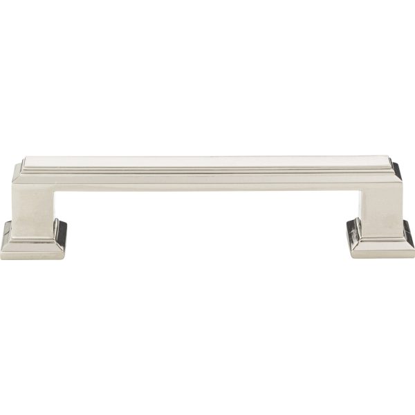 Sutton Place Pull 3 3/4 Inch (c-c) Polished Nickel