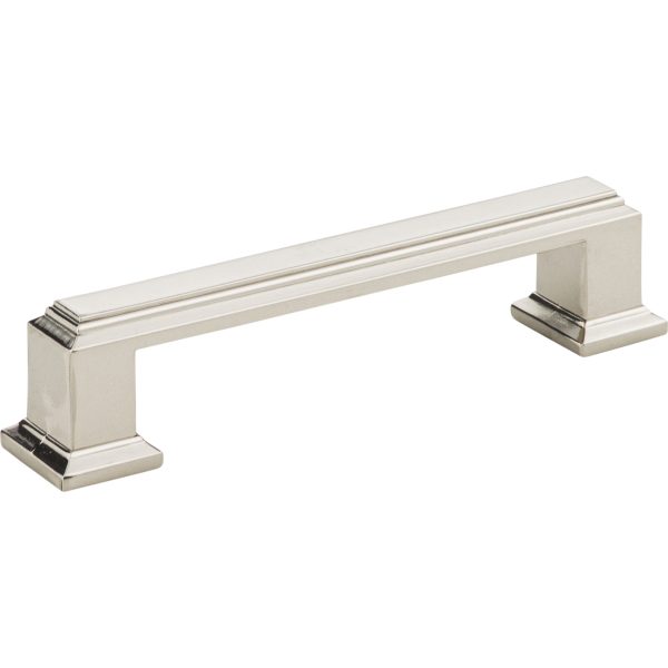 Sutton Place Pull 3 3/4 Inch (c-c) Polished Nickel - Image 3