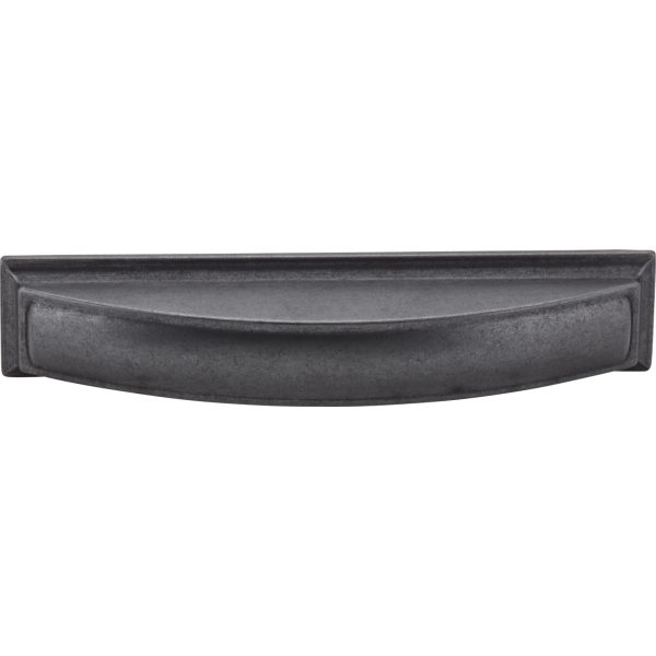 128 mm Center-to-Center Gun Metal Square Annadale Cabinet Cup Pull - Image 5