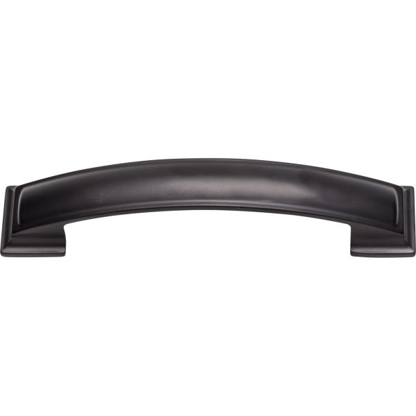 128 mm Center-to-Center Matte Black Square Annadale Cabinet Cup Pull - Image 3
