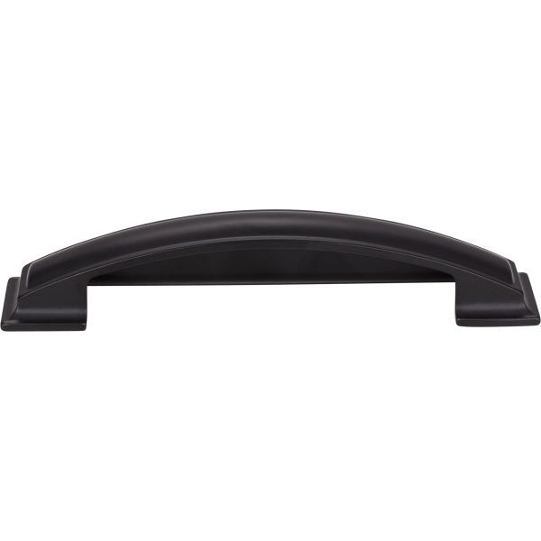 128 mm Center-to-Center Matte Black Square Annadale Cabinet Cup Pull - Image 4
