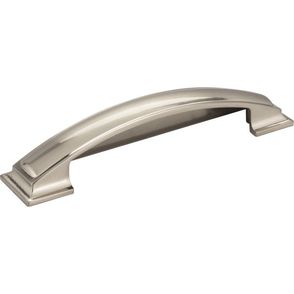 128 mm Center-to-Center Satin Nickel Square Annadale Cabinet Cup Pull - Image 5