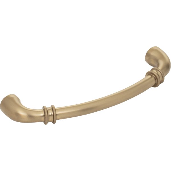 128 mm Center-to-Center Satin Bronze Marie Cabinet Pull - Image 4