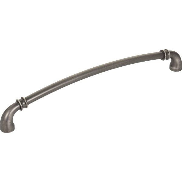 224 mm Center-to-Center Satin Nickel Marie Cabinet Pull - Image 2