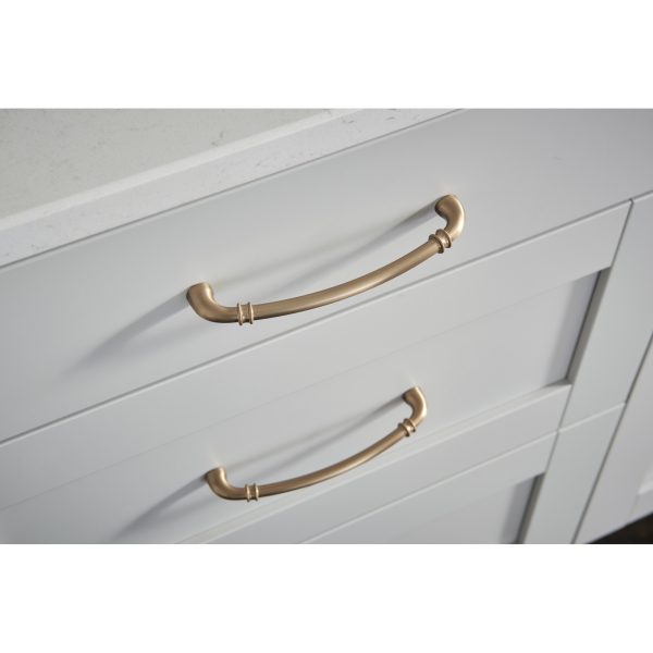 224 mm Center-to-Center Polished Chrome Marie Cabinet Pull - Image 5