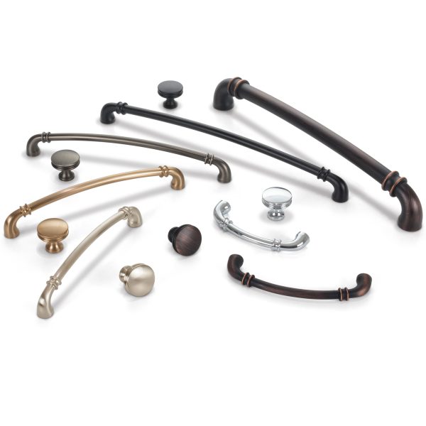 96 mm Center-to-Center Polished Chrome Marie Cabinet Pull - Image 4