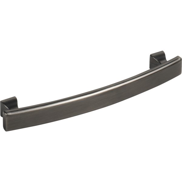 128 mm Center-to-Center Brushed Pewter Square Hadly Cabinet Pull - Image 4