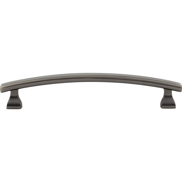128 mm Center-to-Center Brushed Pewter Square Hadly Cabinet Pull - Image 6