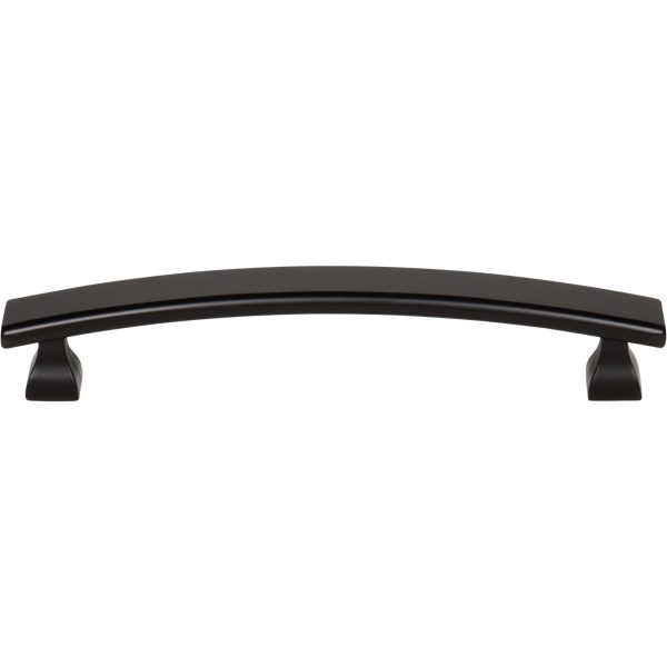 128 mm Center-to-Center Matte Black Square Hadly Cabinet Pull - Image 3
