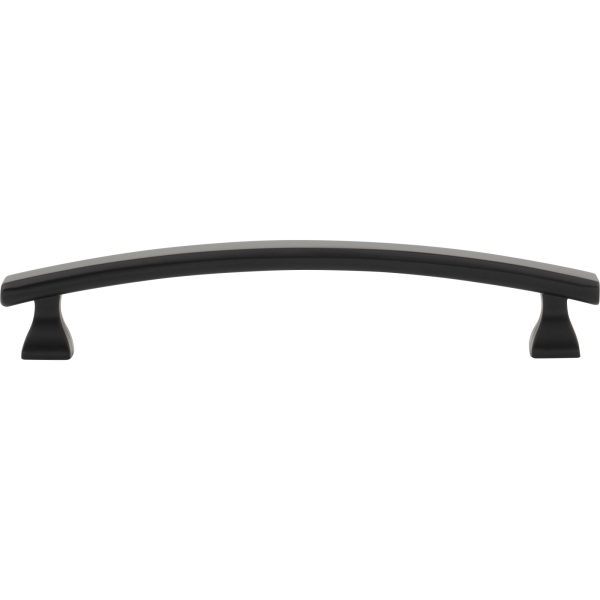 128 mm Center-to-Center Matte Black Square Hadly Cabinet Pull - Image 6
