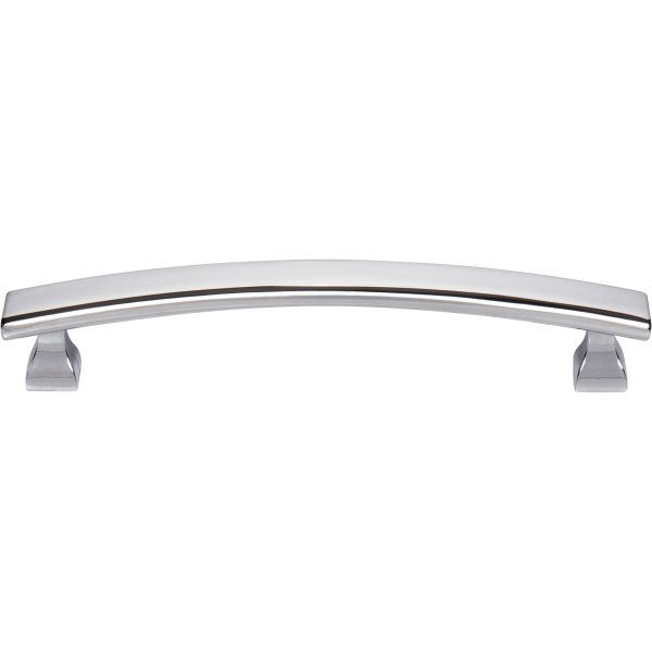 128 mm Center-to-Center Polished Chrome Square Hadly Cabinet Pull - Image 3