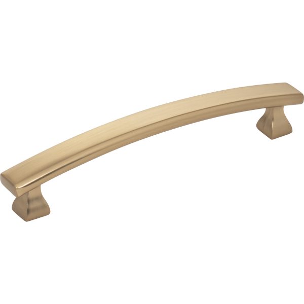 128 mm Center-to-Center Satin Bronze Square Hadly Cabinet Pull