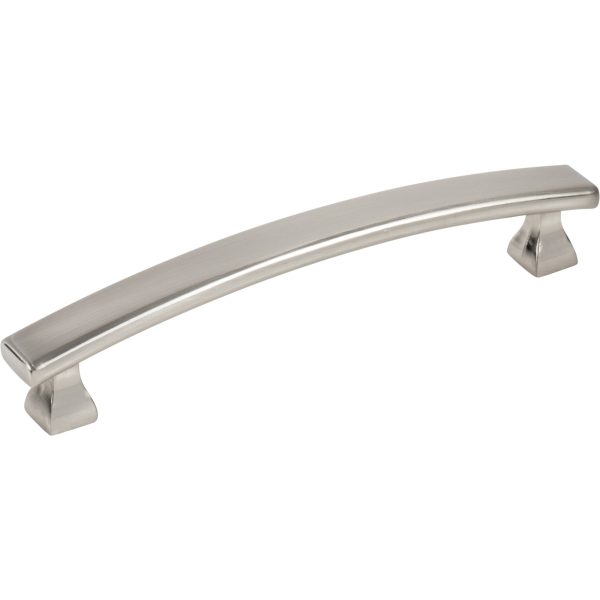 128 mm Center-to-Center Satin Nickel Square Hadly Cabinet Pull