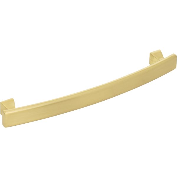 160 mm Center-to-Center Brushed Gold Square Hadly Cabinet Pull - Image 4